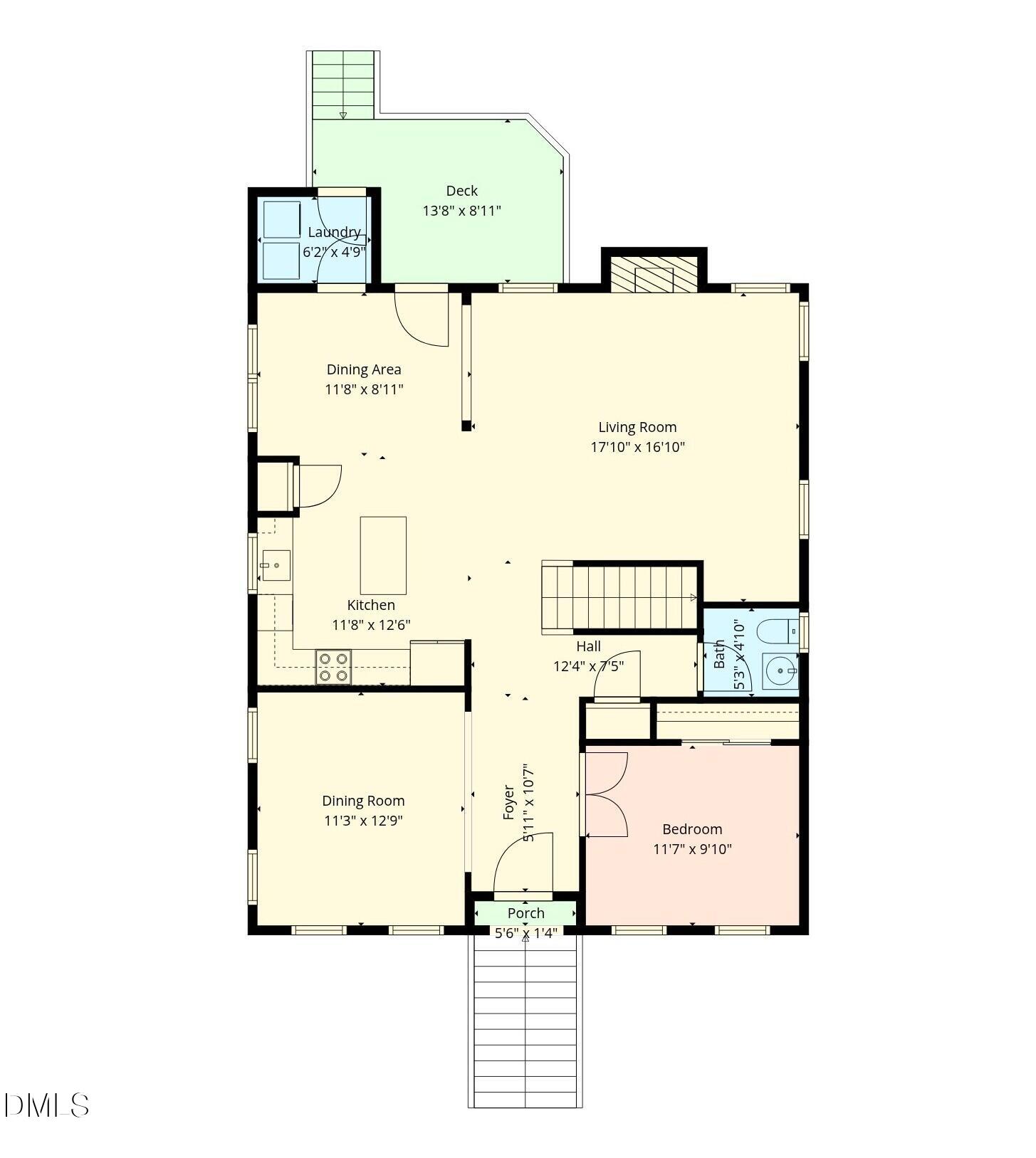 115 Chancellors Ridge Drive Durham, NC 27713 - Photo 51 of 57 a picture of floor plan