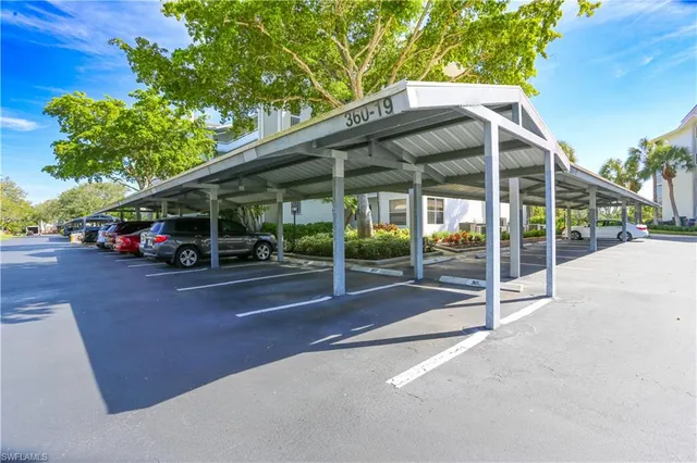 a view of road with card board