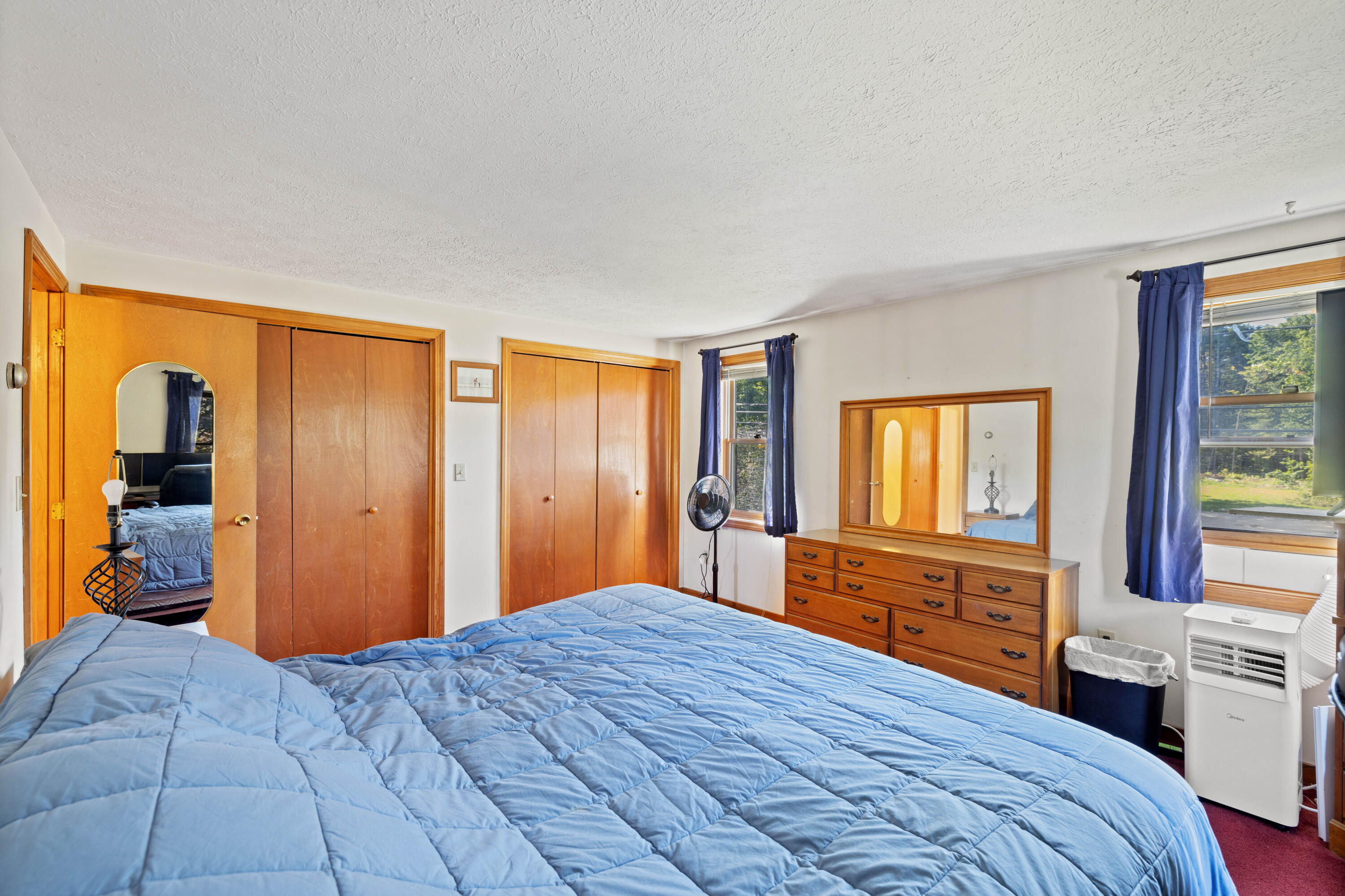77 Maple Street, Unit 2 Saco, ME 04072 - Photo 21 of 31 Primary bedroom with double closets