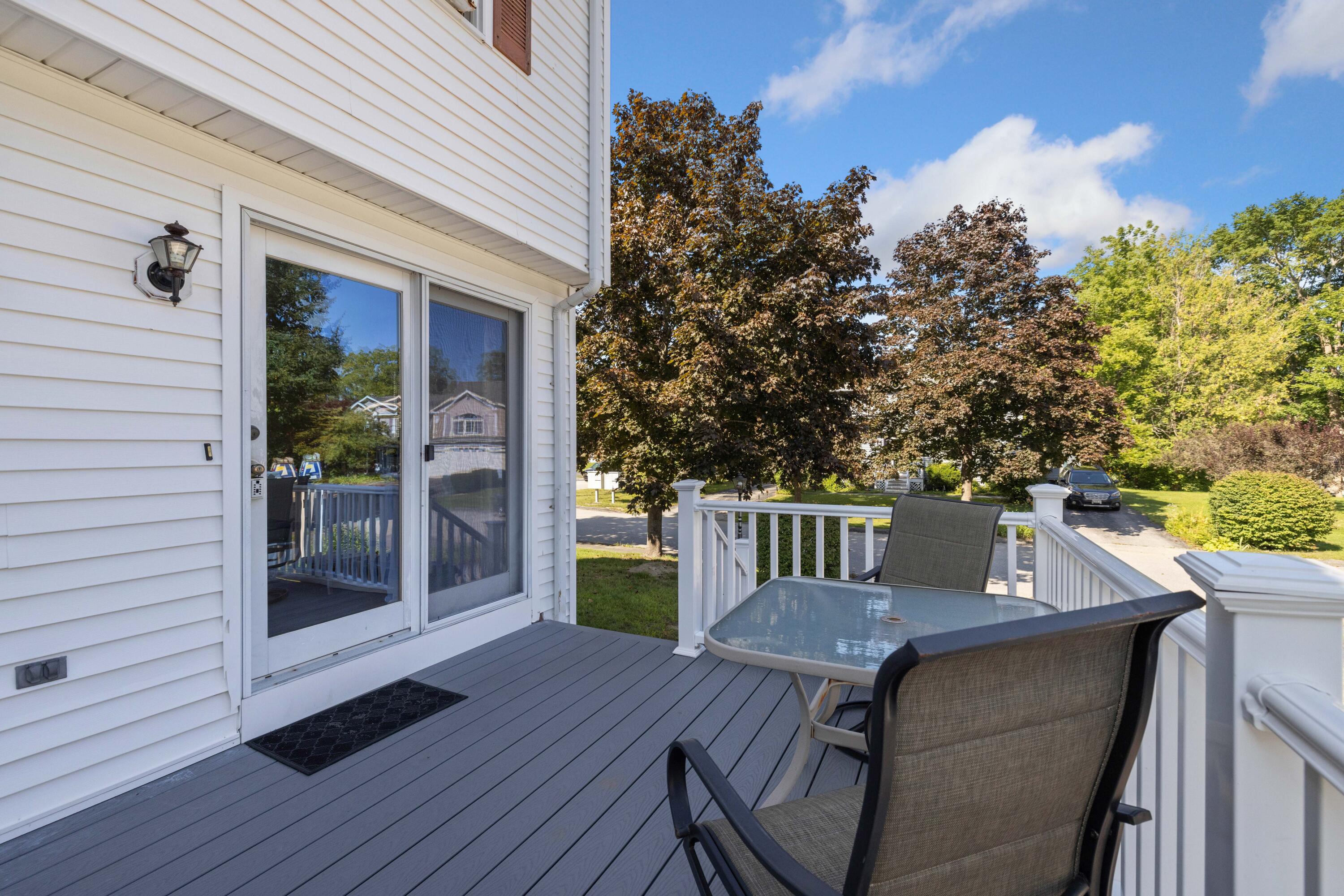 77 Maple Street, Unit 2 Saco, ME 04072 - Photo 4 of 31 Deck leads into dining area