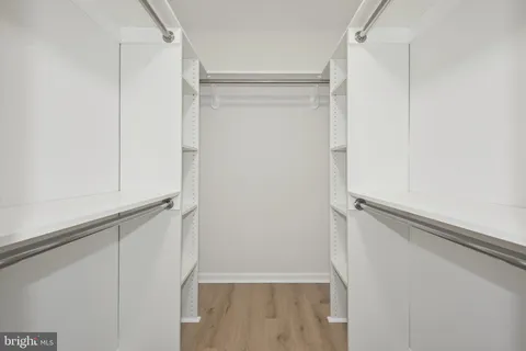 a view of closet area