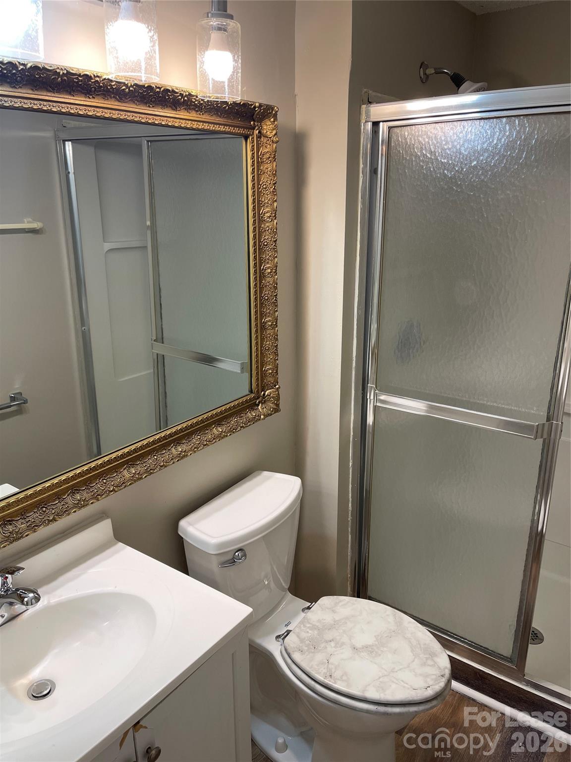 8434 Killian Ridge Court Charlotte, NC 28227 - Photo 11 of 18 a bathroom with a sink and a mirror