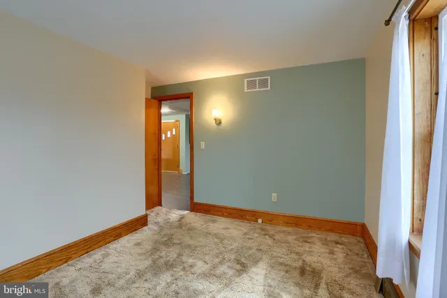 a view of empty room