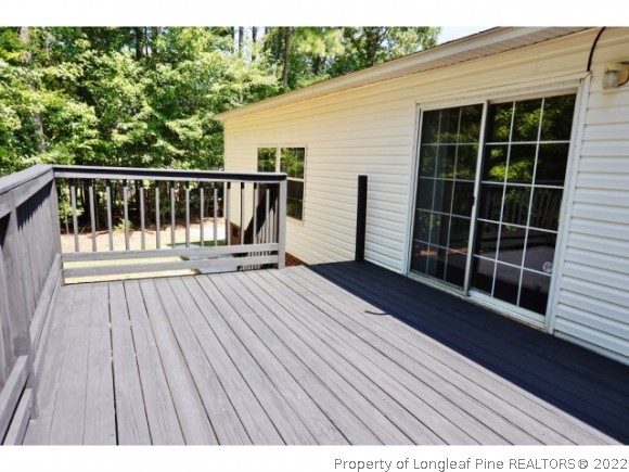 2972 Underwood Road Carthage, NC 28327 - Photo 23 of 24 a view of deck with a large window