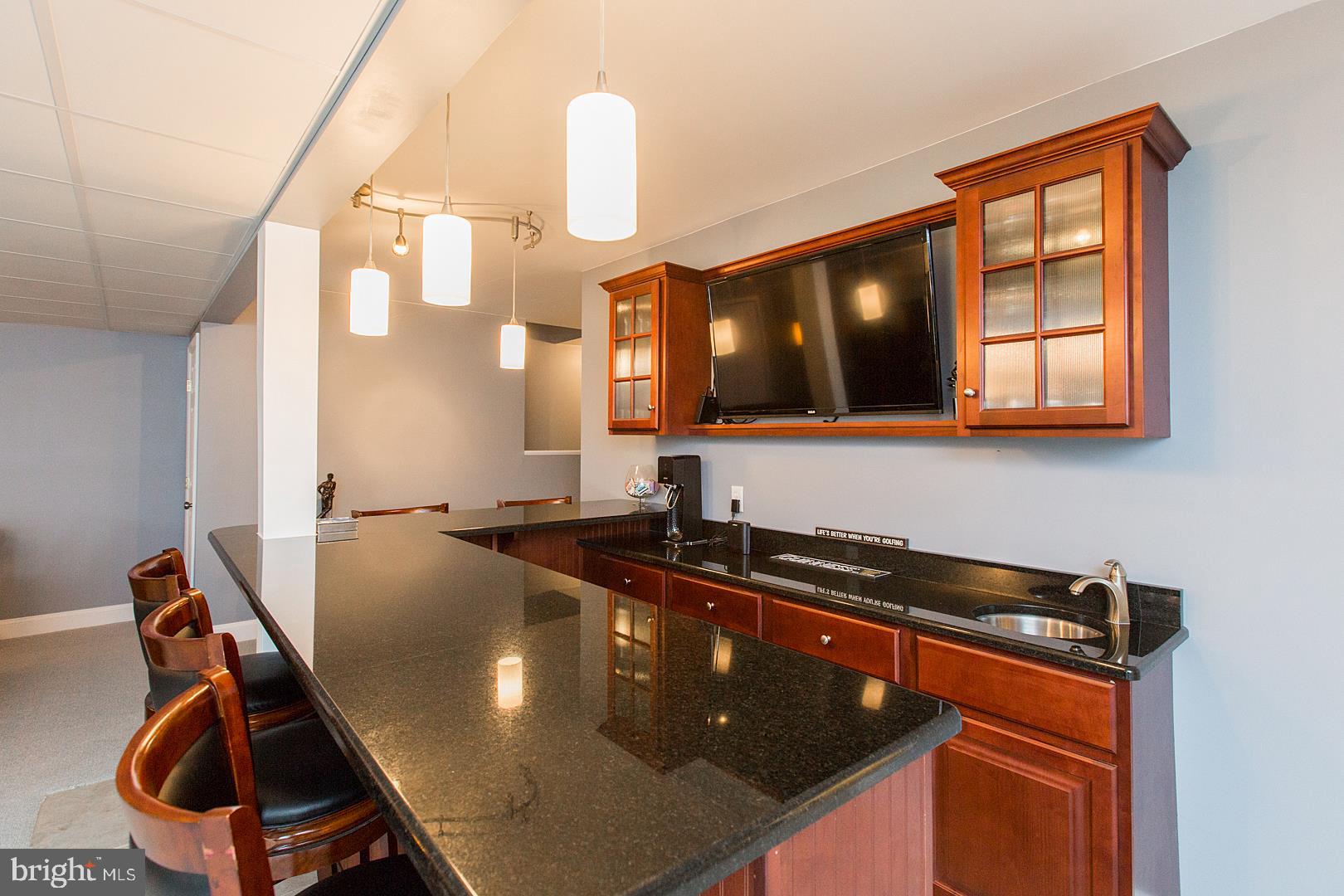 242 Browning Road Lancaster, PA 17602 - Photo 45 of 63 Finished Basement With Wet Bar