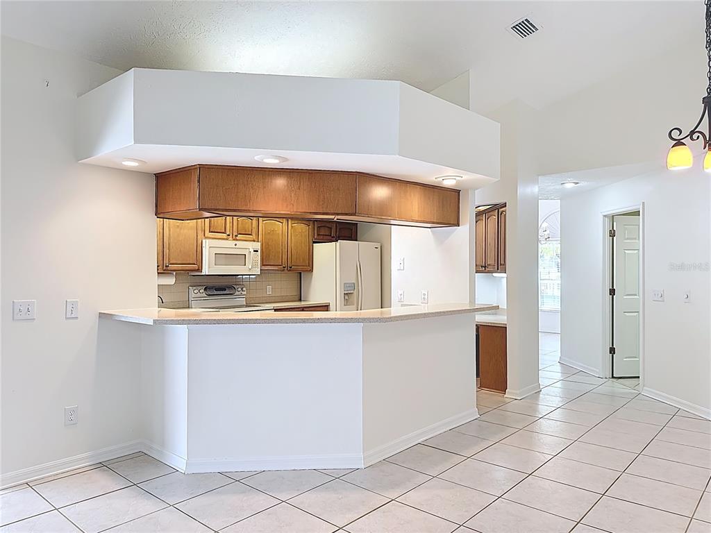 2414 Buckhorn Run Drive Valrico, FL 33596 - Photo 16 of 50 a kitchen with stainless steel appliances a refrigerator and cabinets