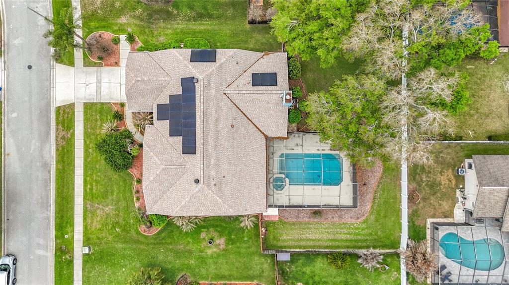 2414 Buckhorn Run Drive Valrico, FL 33596 - Photo 46 of 50 aerial view of a house with a garden and plants