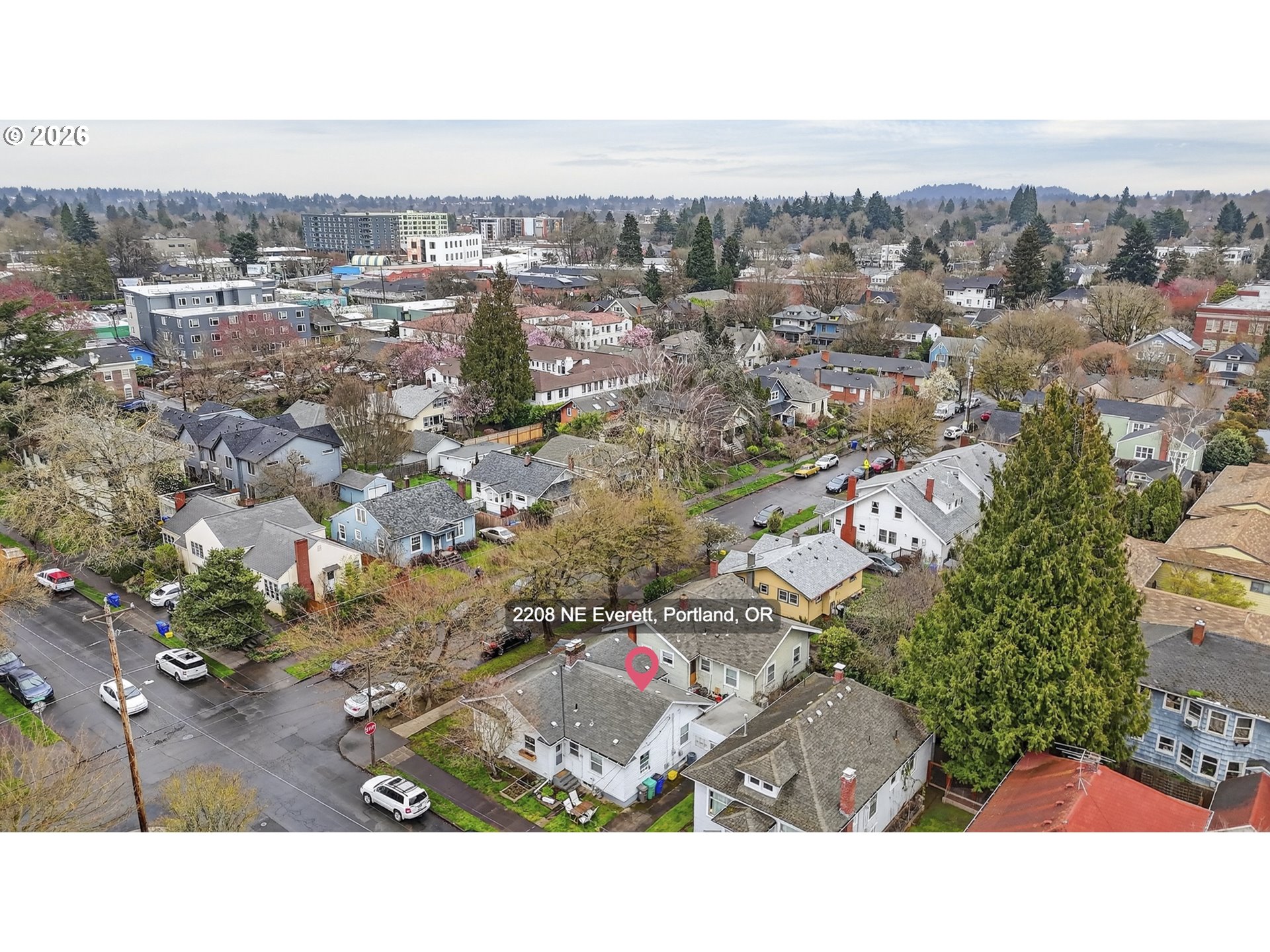 2202 Northeast Everett Street Portland, OR 97232 - Photo 11 of 25 an aerial view of multiple house