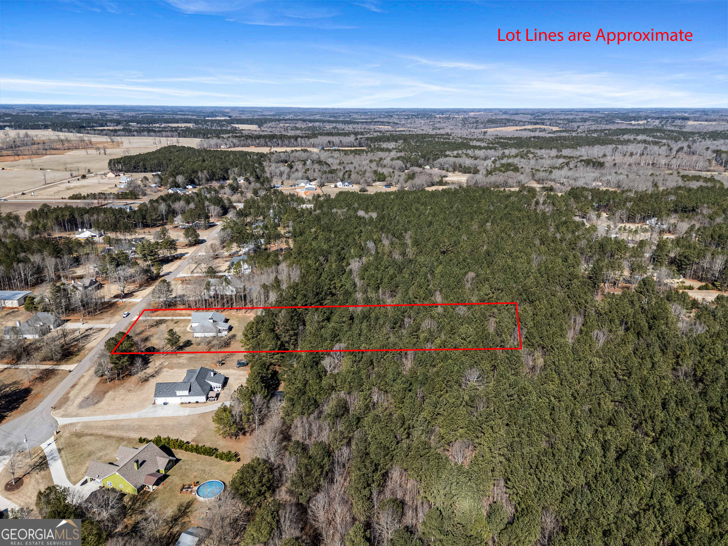 2736 Jones Holly Road Good Hope, GA 30641 - Photo 47 of 49 an aerial view of residential building and ocean view