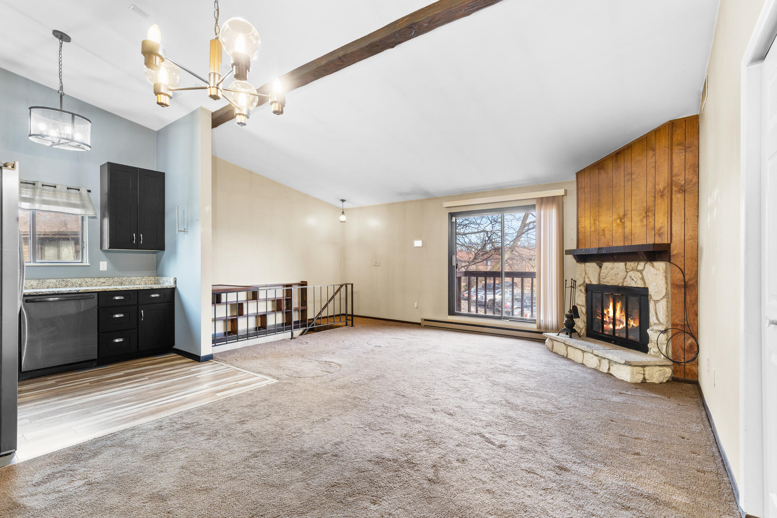 6980 North Raintree Court, Unit D Milwaukee, WI 53223 - Photo 3 of 16 Living room