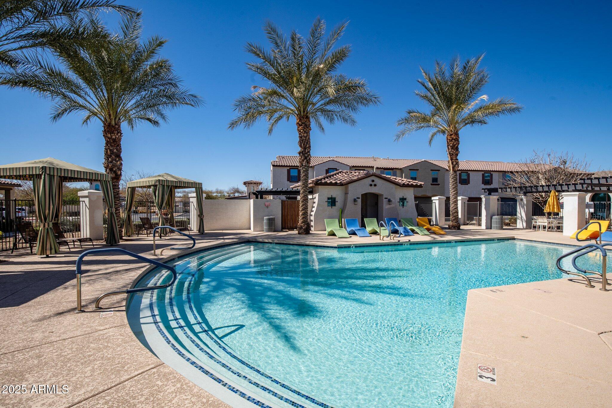 3855 South McQueen Road, Unit 21 Chandler, AZ 85286 - Photo 35 of 35 a house view with a garden space