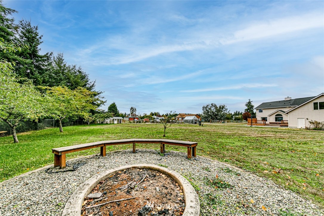 243 Griffith Farm Road Sequim, WA 98382 - Photo 31 of 35 a view of a big yard next to a yard