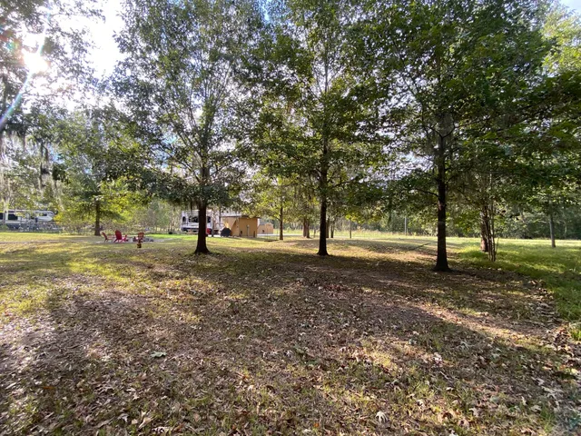 a view of outdoor space with trees