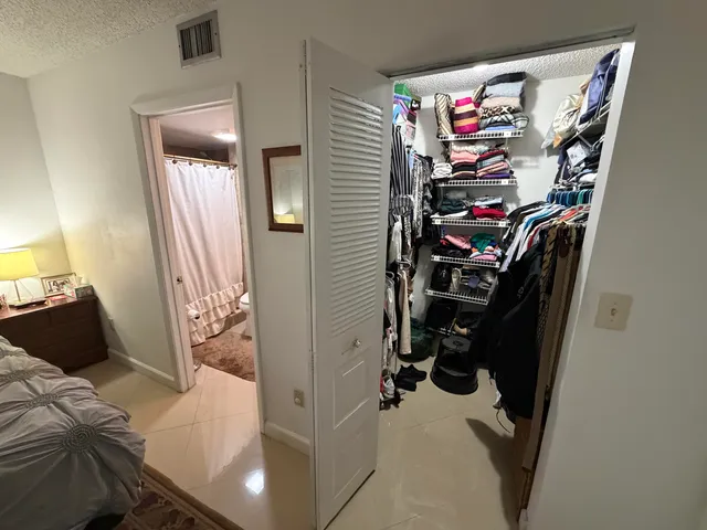 a view of a bedroom with baby toys
