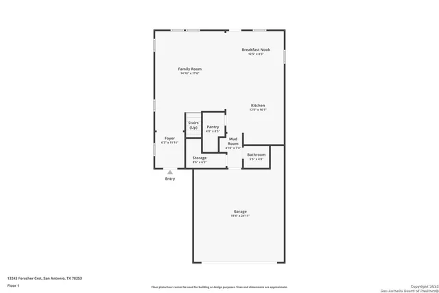 $2,000 | 13243 Forscher Crest, San Antonio, TX 78253