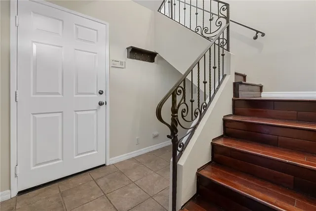 wooden floor in a room