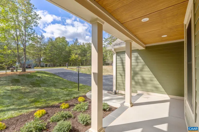 a view of hallway with window