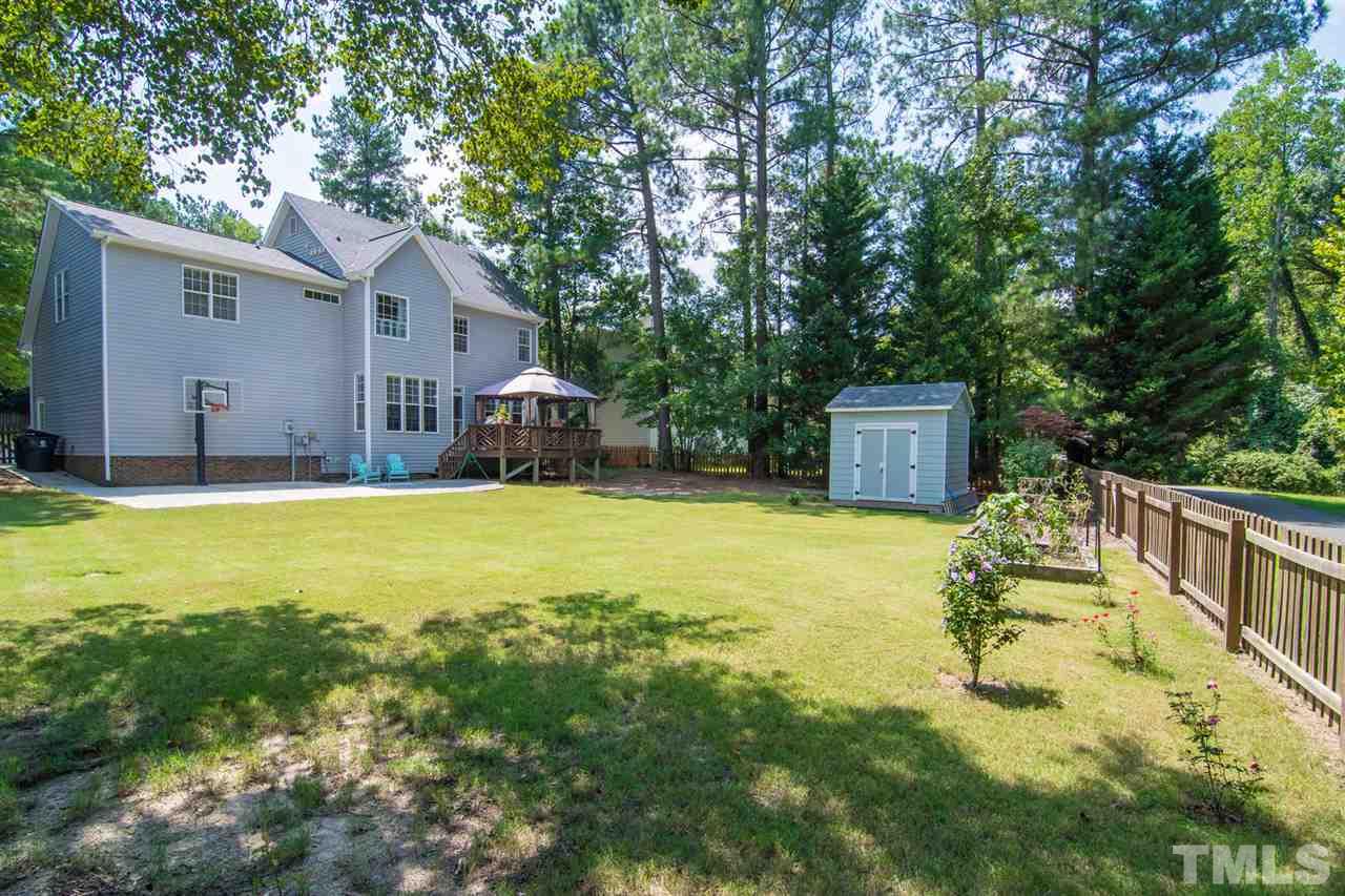 1906 Patterson Grove Road Apex, NC 27502 - Photo 2 of 27 Large Flat Yard, Backs up to Greenway