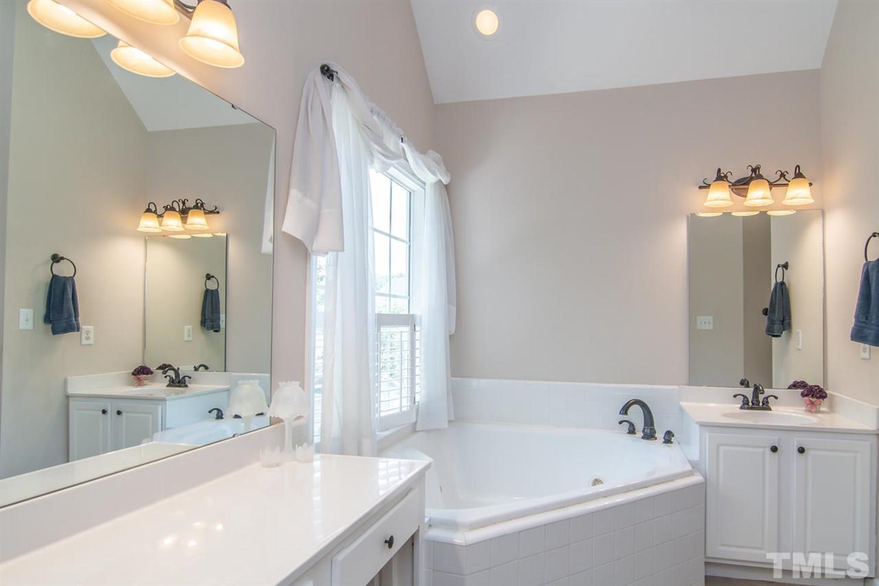 1906 Patterson Grove Road Apex, NC 27502 - Photo 12 of 27 Dual Sinks, Spa Tub with Jets, Separate Shower & Toilet Closet, Walk-In Closet