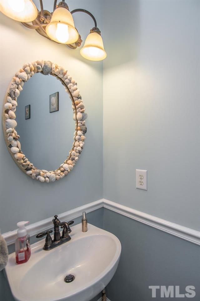 1906 Patterson Grove Road Apex, NC 27502 - Photo 19 of 27 Downstairs Powder Room