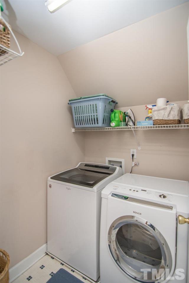 1906 Patterson Grove Road Apex, NC 27502 - Photo 20 of 27 Laundry Room is conveniently located on the 2nd Floor