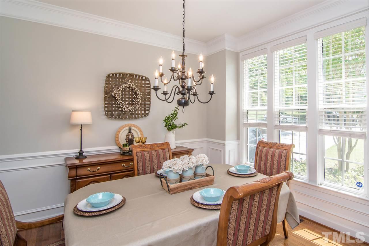1906 Patterson Grove Road Apex, NC 27502 - Photo 6 of 27 Beautiful Dining Room with so much natural light could also be an office