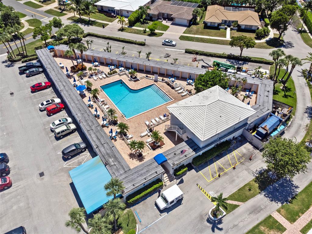 2151 Northeast 68th Street Fort Lauderdale, FL 33308 - Photo 44 of 45 an aerial view of a house with a garden