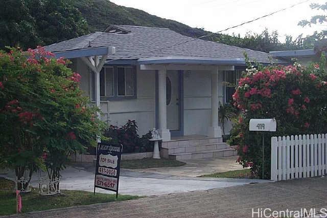 419 Kuliouou Road Honolulu, HI 96821 - Photo 1 of 1 a front view of house with a garden