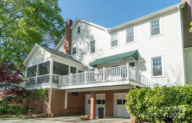 a front view of a house with balcony