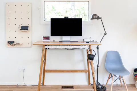 a view of a workspace