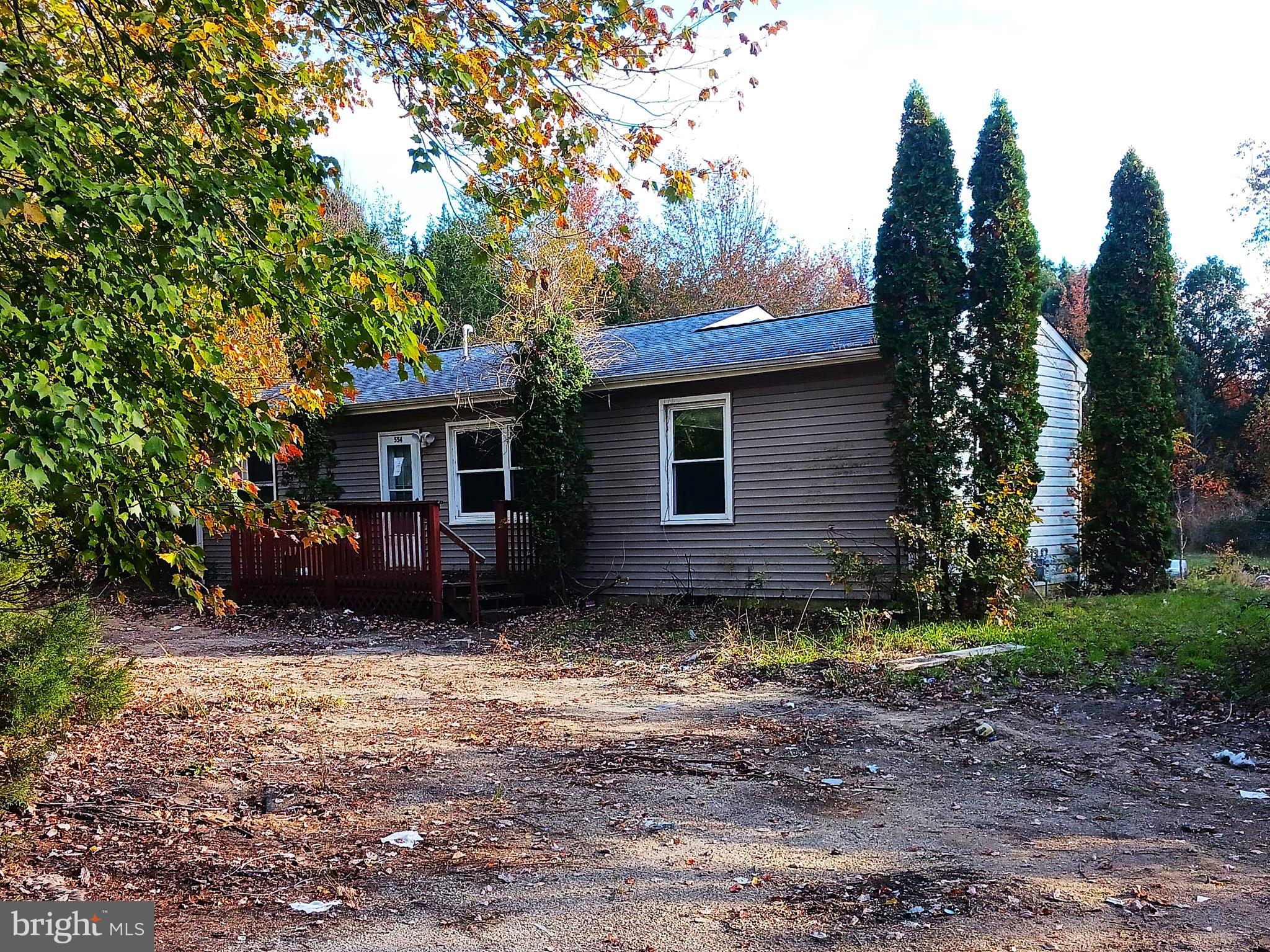 554 Old Beaver Dam Road Port Norris, NJ 08349 - Photo 10 of 10 a view of a house with a yard