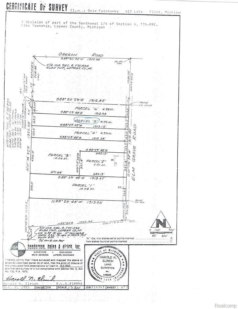 187 North Elm Grove Road Lapeer, MI 48446 - Photo 41 of 41 Survey.jpg