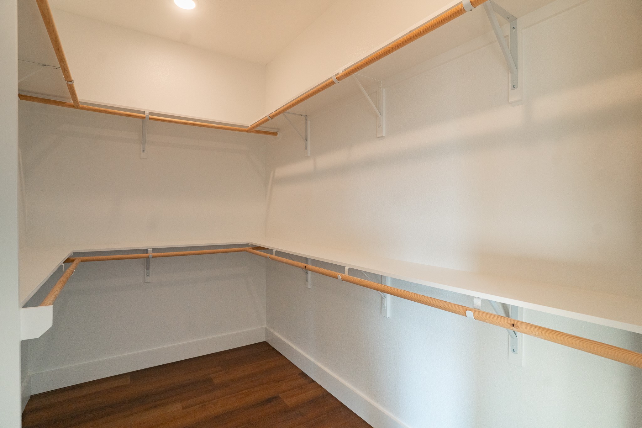 305 String Prairie Way Smithville, TX 78957 - Photo 17 of 26 a view of an empty walk in closet