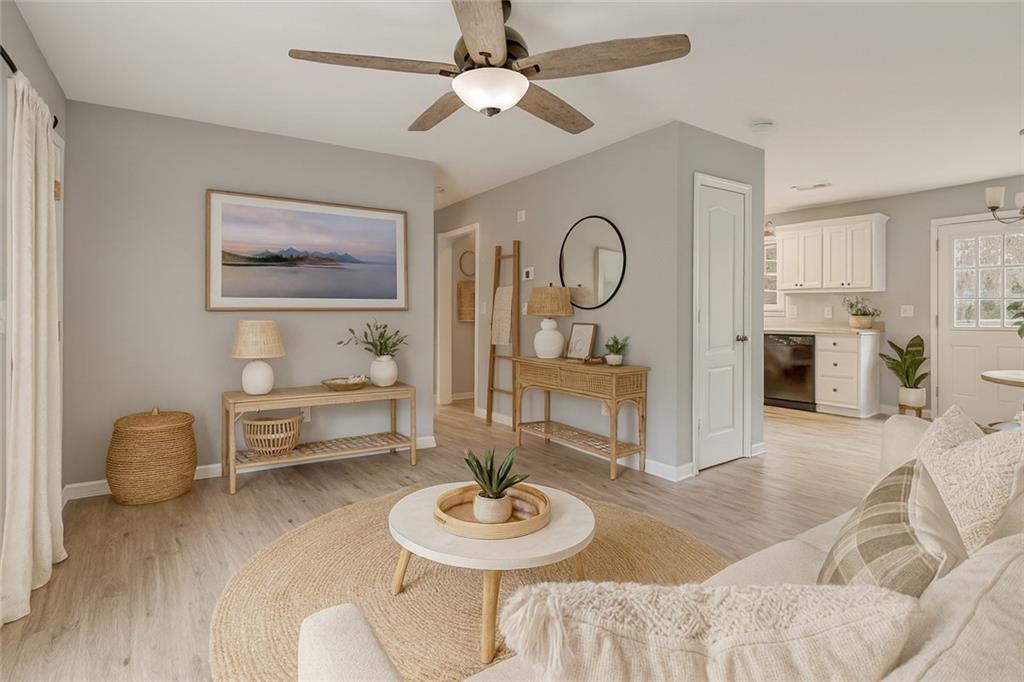 54 Taylorsville Road Aragon, GA 30104 - Photo 3 of 20 a living room with furniture and a table