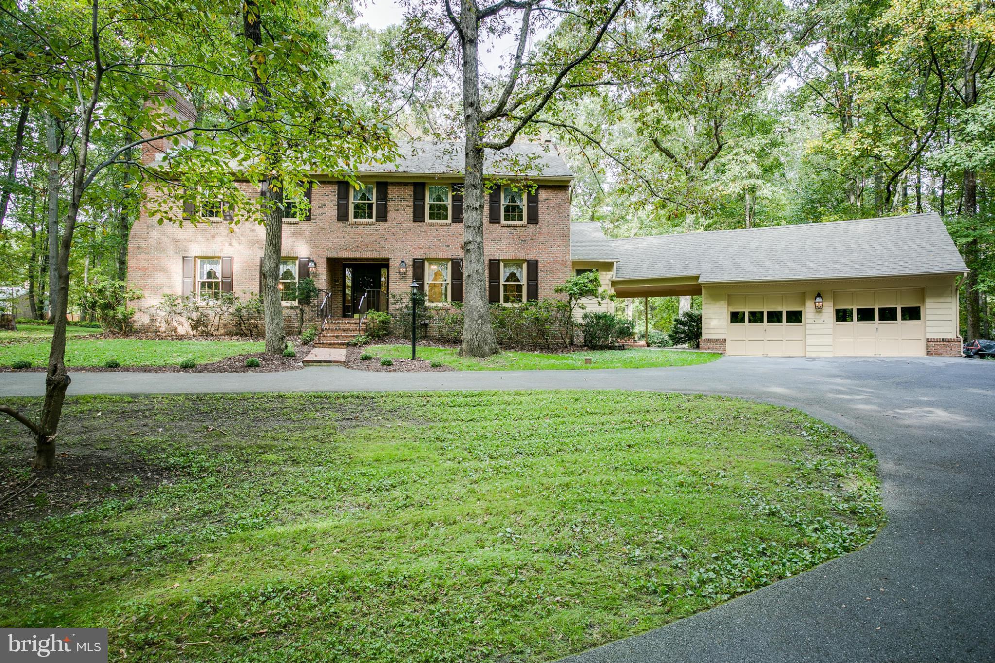 12412 Benson Branch Road Ellicott City, MD 21042 - Photo 1 of 1 Circular Driveway