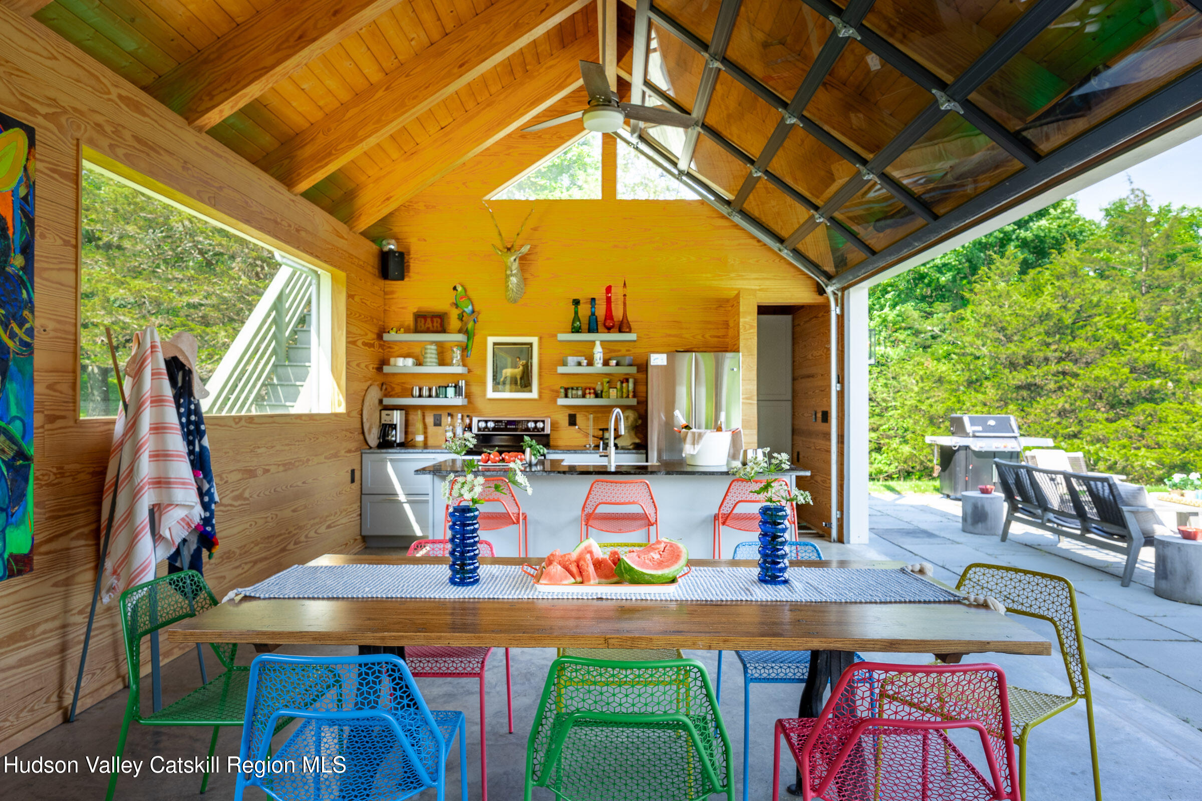 64 Dug Road Accord, NY 12404 - Photo 34 of 44 a view of swimming pool with a table and chairs