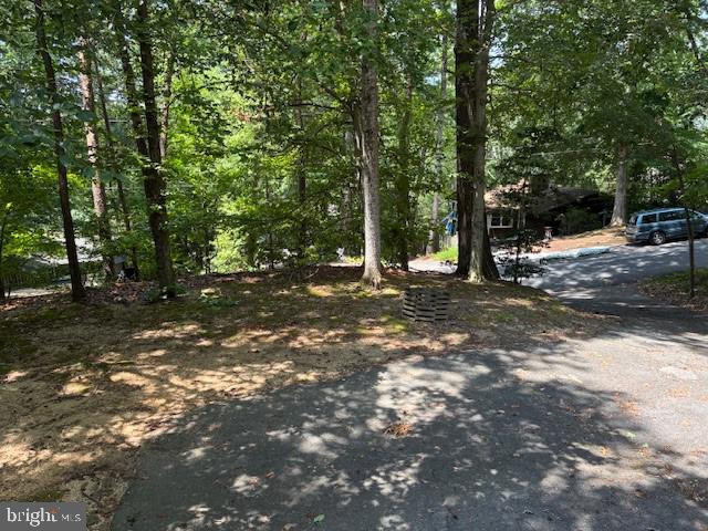 206 Calvert Drive Lusby, MD 20657 - Photo 28 of 32 a backyard of a house with lots of green space