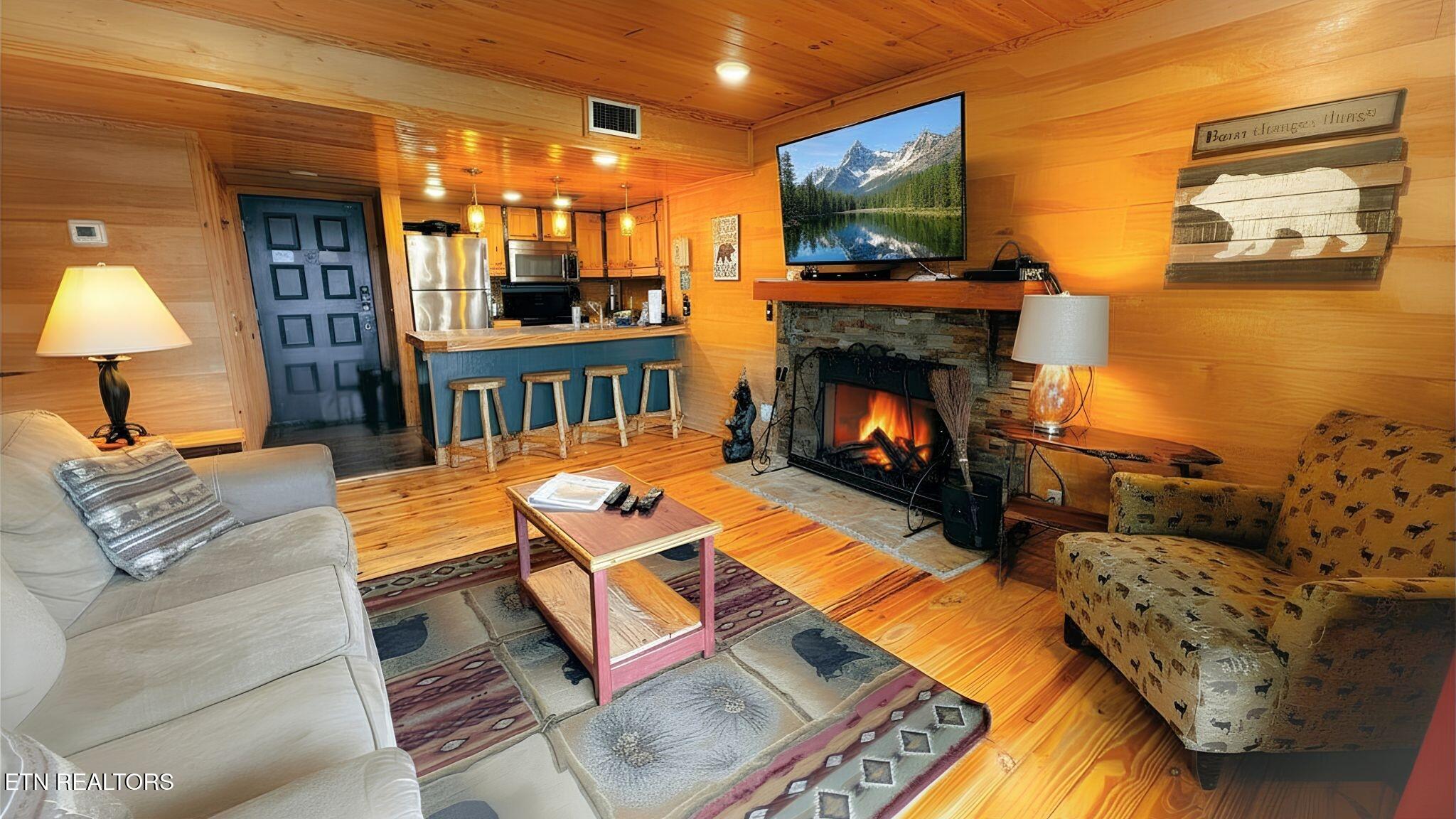 3710 Weber Road, Unit E103 Gatlinburg, TN 37738 - Photo 3 of 34 Living Room E103