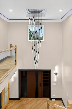 an empty room with window