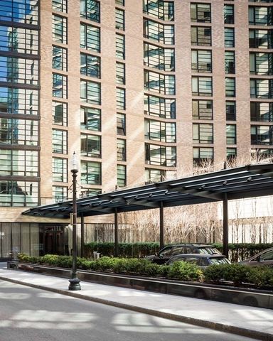 a view of a building and a street