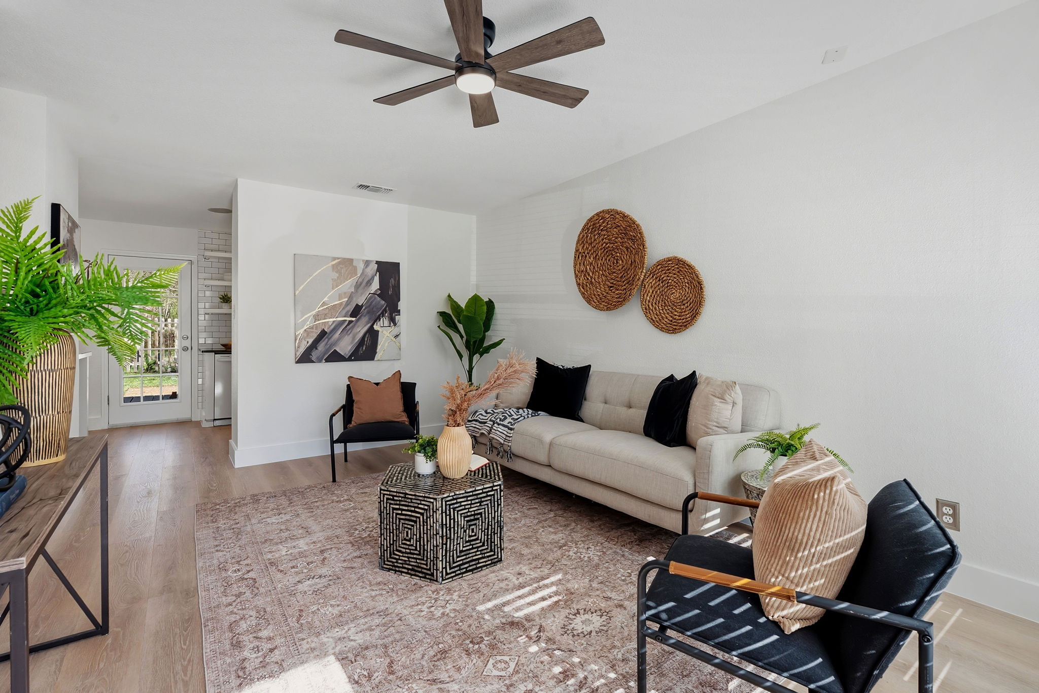 1630 Chippeway Lane Austin, TX 78745 - Photo 11 of 28 The living room offers a neutral palate that is ready for you to make your interior design dreams come true.