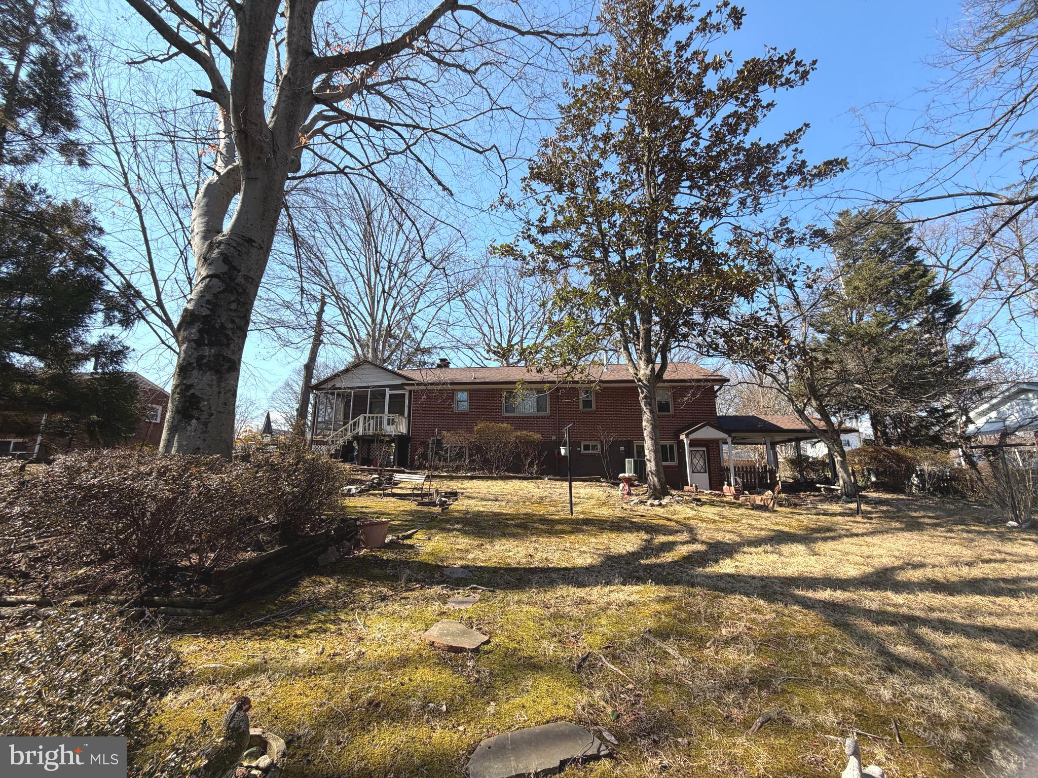 7819 McLean Street Manassas, VA 20111 - Photo 4 of 27 Backyard view (rear of home).