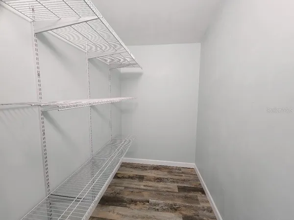 a view of a small space
