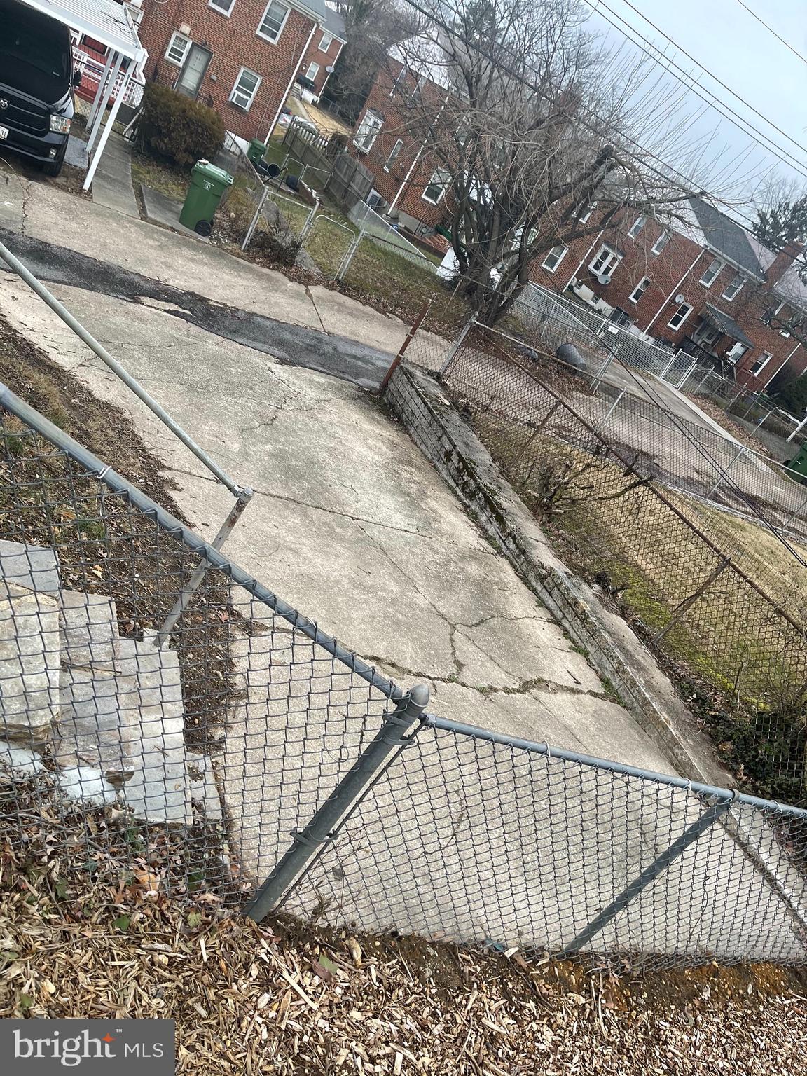 2120 Corbin Road Baltimore, MD 21214 - Photo 23 of 23 Rear Parking Pad