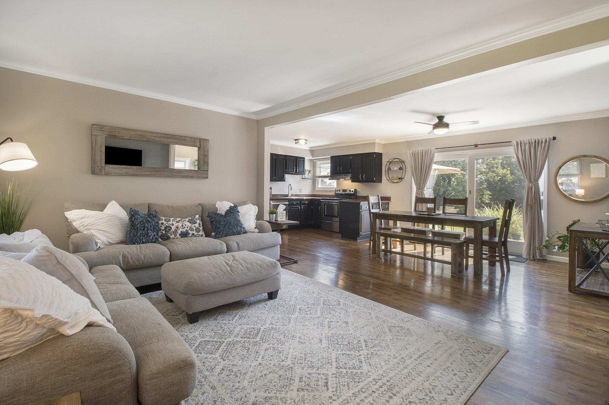 1032 Watson Road Saline, MI 48176 - Photo 2 of 38 Living Room to Dining Area