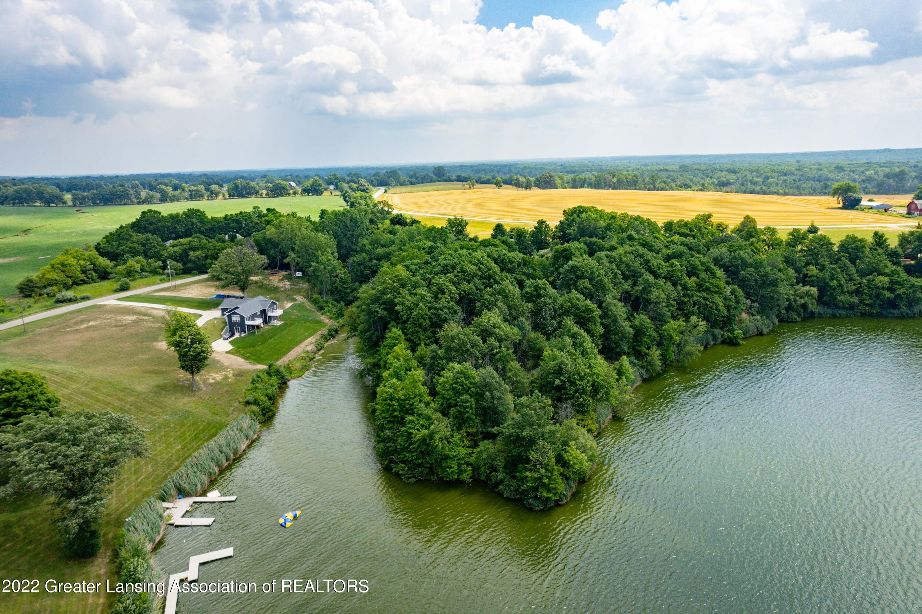 0 South Skyline Perrinton, MI 48871 - Photo 10 of 37 Skyline Dr Drone Photos Perrinton MI-107