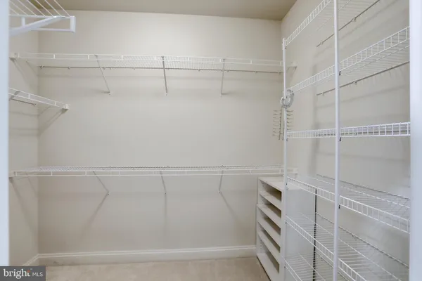 a view of walk in closet