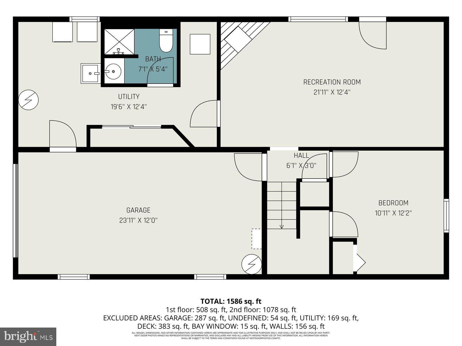 6085 Cherry Hill Road Harrisburg, PA 17111 - Photo 48 of 48 Lower Level Sq Ft
