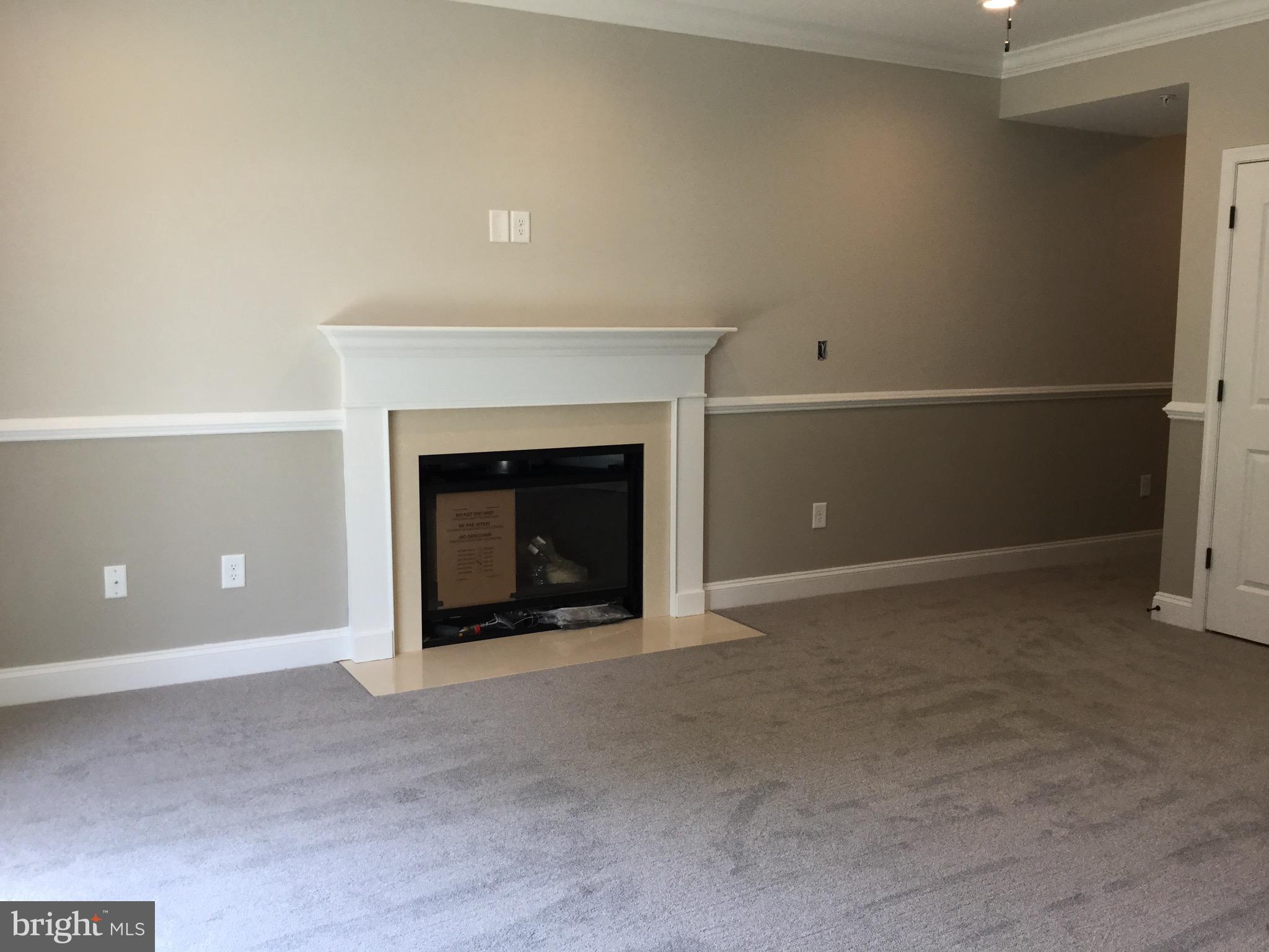8451 Church Road Pasadena, MD 21122 - Photo 19 of 50 Lower level rec room fireplace