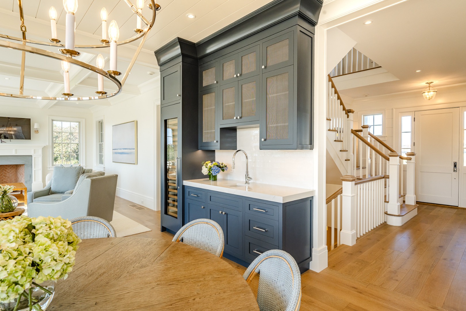 3 Westerwick Drive Nantucket, MA 02554 - Photo 12 of 49 a view of a kitchen with furniture and wooden floor